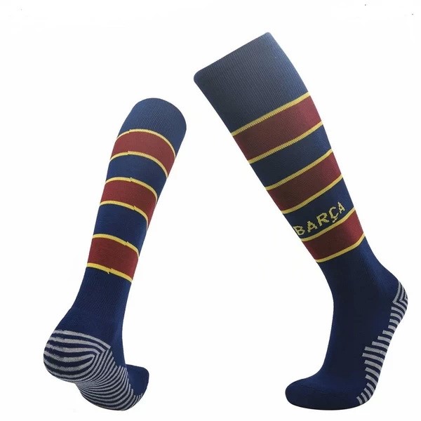 Socken Barcelona Heim 2020-21 Blau Fussballtrikots Günstig